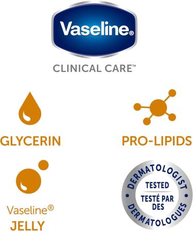 Vaseline Clinical Care Body Lotion healing moisturizing cream Extremely Dry Skin Rescue with moisturizing glycerin for 100% improvement of skin moisture 200 ml Pack of 3 - Buy Online on SooperMarket.com