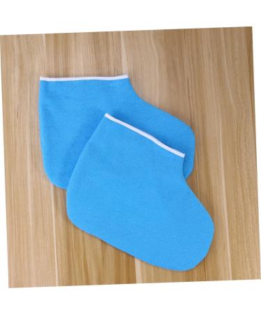 minkissy Gloves Wax Sock Wax Mittens Feet Hand Care Glove Hand Wax Foot Work medium Blue - Buy Online on SooperMarket.com