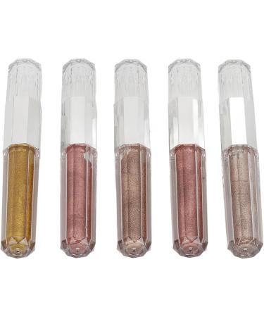 Metallic Nail Gel Unique 5 Colors Fine Texture Easy To Use Metallic Nail Polish for DIY Salon Home - Buy Online on SooperMarket.com