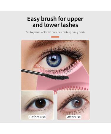 eyelinerkeup Upper Lower Eye Lash Mascara Guard Applicator Comb Curler Eyelashes Curlers Applicators Prevent Smudging Draw Perfect - Buy Online on SooperMarket.com