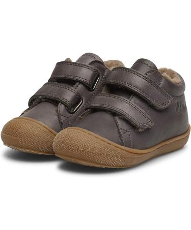 Naturino Cocoon VL Leather First Steps Shoes - 6 UK Child Grey - Buy Online on SooperMarket.com