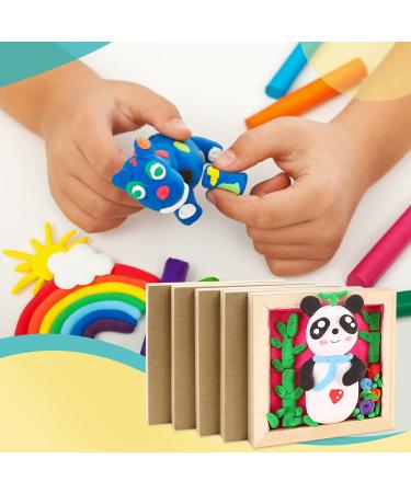 10 Pack 6x6 Wood Panel Boards for Crafts & Painting | Unfinished Blank Wooden Canvas Cradled Panels for DIY Art Projects | Ideal for Oils, Acrylics, Pouring Arts - Buy Online on SooperMarket.com