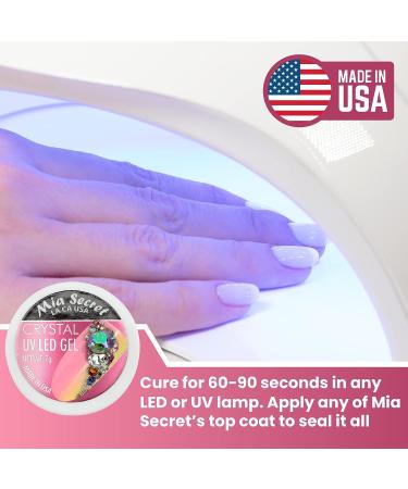 Mia Secret 7g LED/UV Gel Secure Diamonds Crystals - GUMMY JELLY Finish - Buy Online on SooperMarket.com