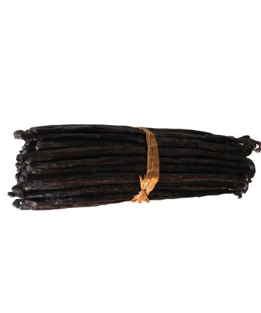 25 Madagascar Vanilla Beans Grade B by FITNCLEAN VANILLA| Bulk Bourbon Whole Natural Raw NON-GMO PODS. 25 Count (Pack of 1)