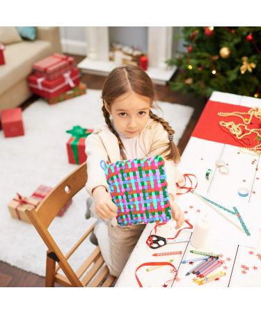 12 Colors Ourtroness Loom Potholder Loops Refill - 192 Pieces for Kids DIY Crafts | Compatible with 7 Inch Weaving Loom - Buy Online on SooperMarket.com