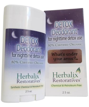 Herbalix Restoratives Nighttime Detox Cleansing Deodorant  2.5 Ounce