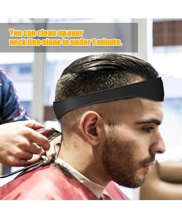 Yolispa 2 Pieces Silicone Hair Bands Hair Trimming Guide for Men Hair Cutting Tool - Buy Online on SooperMarket.com