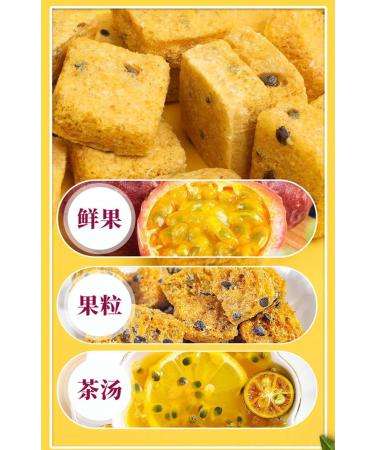 JINQI Passion Fruit Tea 110g (55gx2) Large - Premium Quality Fruit Infusion - Buy Online on SooperMarket.com