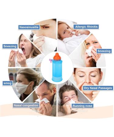 Nasal Irrigation Bottle for Home Use - Low Noise Nebulized Design - Buy Online on SooperMarket.com