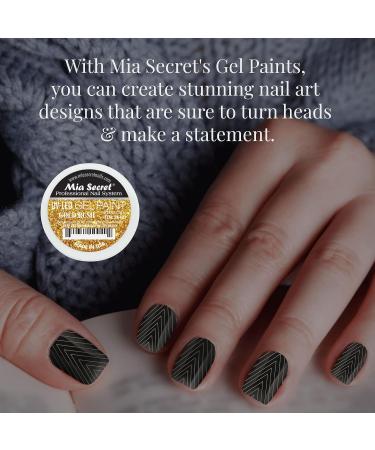 Mia Secret UV/LED Gel Paint 5g - Gold Rush | Professional Nail System - Buy Online on SooperMarket.com