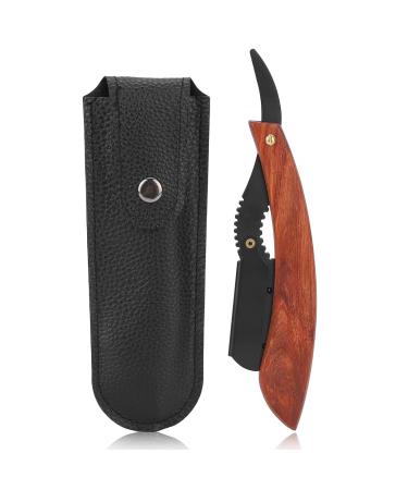 Vintage Straight Edge Razor - Premium Barber Quality Manual Razor for Mustache & Beard Grooming - Buy Online on SooperMarket.com