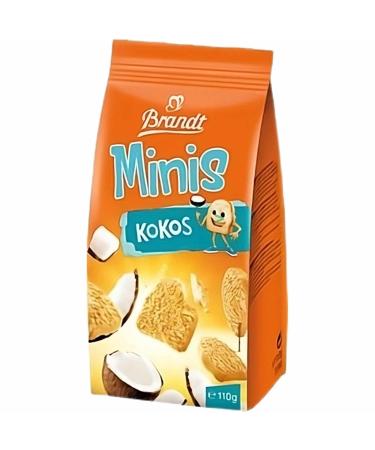 Buy Brandt Mini Zwieback Coconut 3-Pack (3x110g) | International Shipping Available - Buy Online on SooperMarket.com