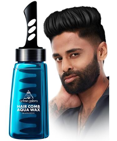 urbangabru Aqua Hair Wax | Alpha Edition 2-in-1 Men Hair Styling Wax | Strong Hold Wet Look & Shiny Finish All Day (260 ml)