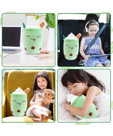 Guiffly Bubble Tea Plush Boba Soft Toy Cuddle Pillow - Fluffy Milk Tea Hugging Cushion - Buy Online on SooperMarket.com