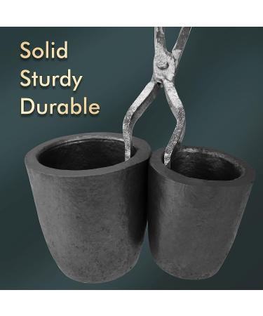 GONGYI 17 Hinge Style Crucible Tongs for Metal Smelting and Refining - Recycle Gold, Copper, Silver, Bronze - Casting Tool - Buy Online on SooperMarket.com