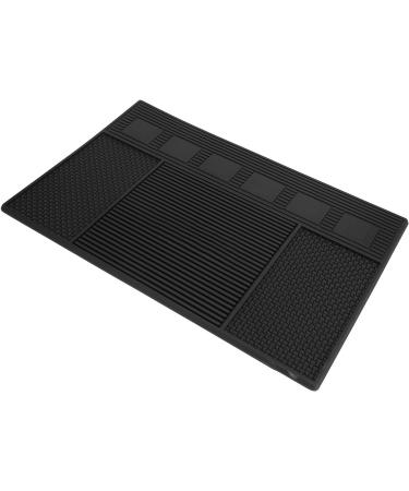 Silicone Barber Mat with Slip Prevention Large Size Work Station Pad for Clippers Scissors Organized & Easy to Cleanse - Buy Online on SooperMarket.com