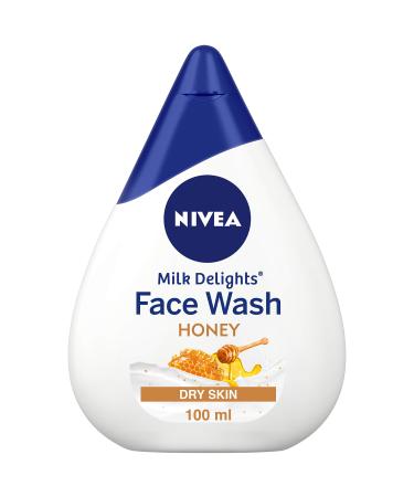 NIVEA Face Wash  Milk Delights Moisturizing Honey(Dry Skin)  100ml
