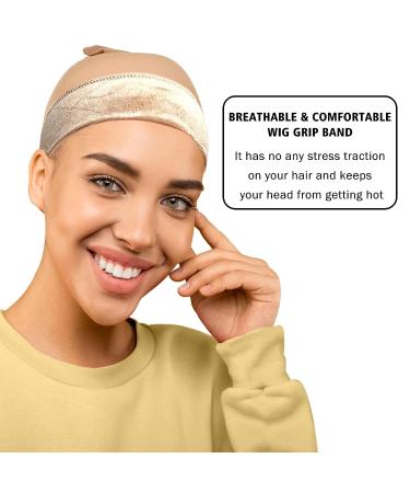 9 PCS Wig Kit for Lace Front Wigs  Hair Wax Stick Lace Melting Elastic Band for Wigs  Wig Grip Bands Wig Caps No Slip for Wigs Tan  Edge Control Wax Edge Brush Hair Comb for Wig Nature Hair (Beige) wig kit-beige-9pcs - Buy Online on SooperMarket.com