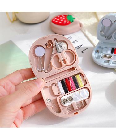 FKOG Mini Travel Sewing Kit - 2Pcs Portable Family Repair Supplies & Accessories | DIY Organizer (Strawberry Style) - Buy Online on SooperMarket.com
