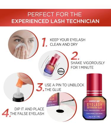 Cilrofelr Eyelash Glue Kit | Long-Lasting Hold & Easy Application | Shop Worldwide - Buy Online on SooperMarket.com