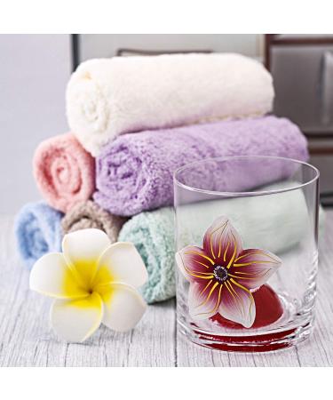 Microfiber Facial Wash Cloth Set - 12 Reusable Makeup Remover Cloths | Soft Cleansing Towel for Face | 10x10 Inch | Various Colors Available - Buy Online on SooperMarket.com