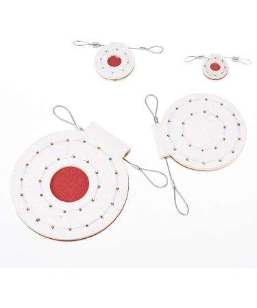 Bluecell 6pcs Assorted Fabric Pad Airsoft Slingshot Targets - Outdoor Hunting Accessories - Buy Online on SooperMarket.com