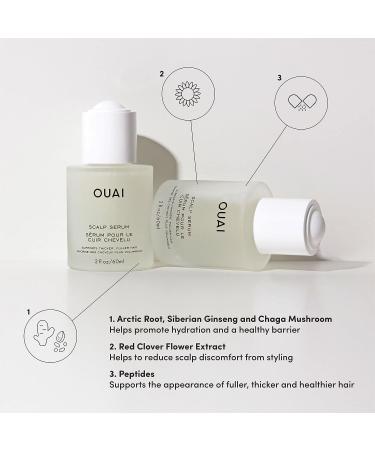 OUAI Scalp Serum Balancing Hydrating Formula for Thicker, Fuller Hair (2 fl oz) - Buy Online on SooperMarket.com