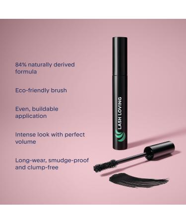 Marcelle Lash Loving Volume & Care Mascara Black Volumizing Intensifying & Nourishing Cruelty-Free Hypoallergenic Fragrance-Free 9 mL - Buy Online on SooperMarket.com