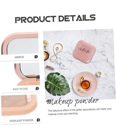 MUSISALY Highlighter Powder for Makeup Powder Highlighter Face Highlighter Glitter for Makeup Body Makeup Body Shimmer Glitter Highlight Powder Glitter Makeup Highlighter Powder Makeup - Buy Online on SooperMarket.com