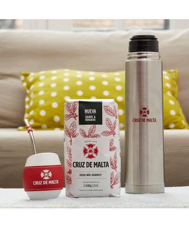 Cruz de Malta Yerba Mate Tradicional 1.5kg (500g x 3) - Premium Argentine Mate Tea - 24 Month Aged - Buy Online on SooperMarket.com