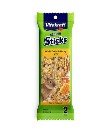 Vitakraft Rabbit Sticks And 4-Ounce Bag