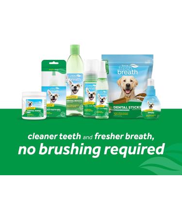 TropiClean Fresh Breath Oral Care Water Additive for Dogs - 33.8 fl oz - Dog Breath Freshener - Plaque & Tartar Defense - No Toothbrush Needed - Buy Online on SooperMarket.com