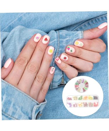 Beavorty 24 Boxes Fruit Slice DIY Manicure Space Beads Nail Art 3d Fruit Slices Fruit Nail Art Slices Earring Making Charms Stuffing 3d Nail Stickers Fruit Nail Slices Set Polymer Clay - Buy Online on SooperMarket.com
