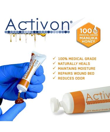 Activon Manuka Honey Gel Tube - Medical Grade Natural Wound Healing - 0.7 oz (Pack of 1) - Buy Online on SooperMarket.com