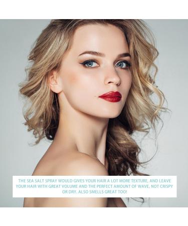 Sea Salt Spray 150ml Hair Styling Nourishing Spray Easy to Clean Hair Texture Spray for Beachy Waves Salt Water Spray Provides Volume and Hold for Men & Women - Buy Online on SooperMarket.com