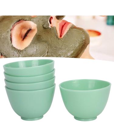 5 Pieces Silicone Bowl Facial Mask Mixing Bowl DIY Face Mask Bowl for Home Use Facial Mask Mud Mask and Other Skincare Products - Buy Online on SooperMarket.com