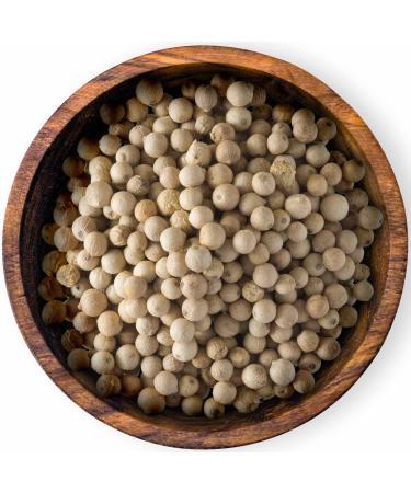 Buy Bremer Gew rzhandel White Pepper Intense Spiciness Whole Light Peppercorns for Cooking 100g Glass Jar - International Shipping Available - Buy Online on SooperMarket.com