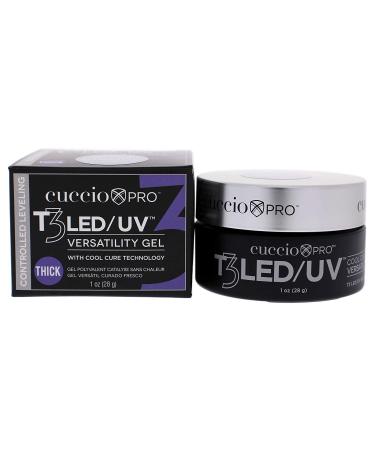 Cuccio Pro T3 LED/UV Cool Cure Versatility Gel - Opaque Welsh Rose 1oz - Strong Adhesion, Controlled Levelling, Flexible & Fast cure - Buy Online on SooperMarket.com