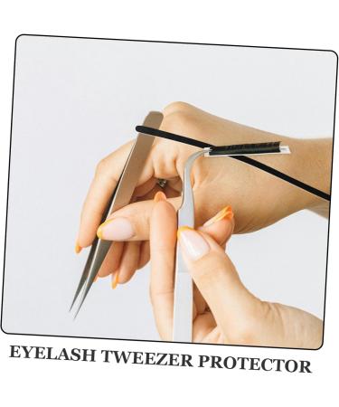 PLAFOPE Eyelash Tweezers Wristbands Wrist Bands Wrist Strap Lash Tweezers Holder Lash Tweezer Wristband Eyelash Separator Tool Lash Applicator Holder Eyelash Tweezer Protector 26.00X1.00X0.50CM - Buy Online on SooperMarket.com