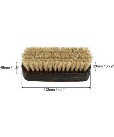 PATIKIL Bristle Shoes Brush Handheld Polish Daubers for Leather Boots Cloth Brown - Buy Online on SooperMarket.com
