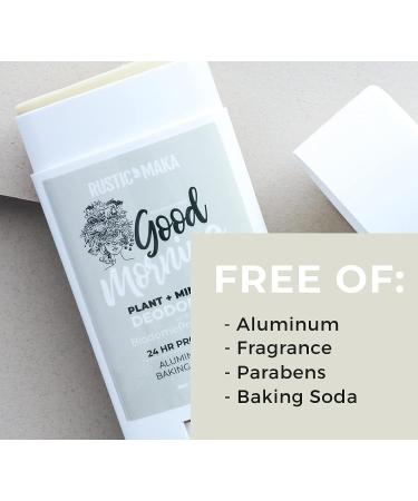 Rustic MAKA Natural Deodorant - Good Morning | Aluminum & Paraben Free | Odor-Neutralizing | Vegan & Cruelty-Free - Buy Online on SooperMarket.com