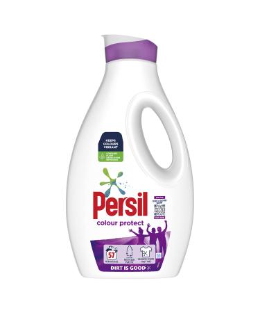 Persil Colour keeps colours bright Laundry Washing Liquid Detergent 100% recyclable bottle 57 wash 1.539 l 1.539 l (Pack of 1) Colour Liquid Detergent