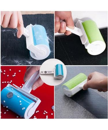 ZatRuiZE 2 Pcs Sticky Removal Roller Hair Lint Roller Reusable Cleaner Portable Washable Lint Roller Working on Couch Pets Clothes Carpets 2 Big Blue - Buy Online on SooperMarket.com