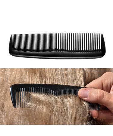 Pocket Combs for Men Mens Hair Combs Plastic Small Comb Pocket Comb Hair Combs Black Hair Combs Fine Dressing Comb Hairdressing Styling Combs for Women Men Hairdressing Barber Salon Hair Tool