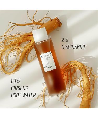 250ml Ginseng Essence Toner - Ginseng Face Toner to Nourish Ginseng Essence Water Ginseng Anti-Wrinkle Care Shrink Pore Ginseng Essence Toner Smooth and Plumped Skin for All Skin Type - Buy Online on SooperMarket.com