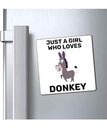 Hilarious Horseback Riding Horses Foal Donkey Enthusiast Humorous Racehorse Town Country Eohippus Lover Magnets 4" 4" - Buy Online on SooperMarket.com