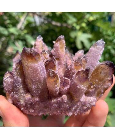 Natural Purple Amethyst Cluster Crystal Quartz Decorative Stone kaixun (Size : 500-550g) - Buy Online on SooperMarket.com