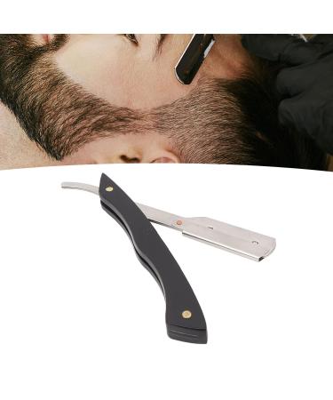 Stainless Steel Beard Blade Holder - Foldable Manual Razor Stand for Men | Durable Hairdresser Cutter Rack - Buy Online on SooperMarket.com
