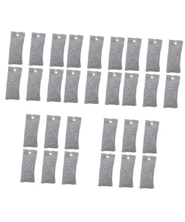 Stahad auto- 30 pieces eliminators for at home absorbing shoe-desodorer car bag smell fresh professional practical natural pockets moisture toilet grayx5st 1 piece (1 Pack)