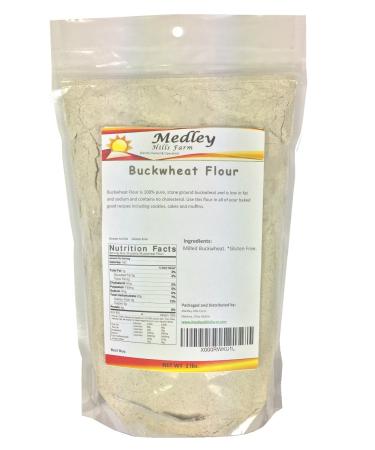 Buckwheat Flour Gluten Free 1 lb Grown in USA